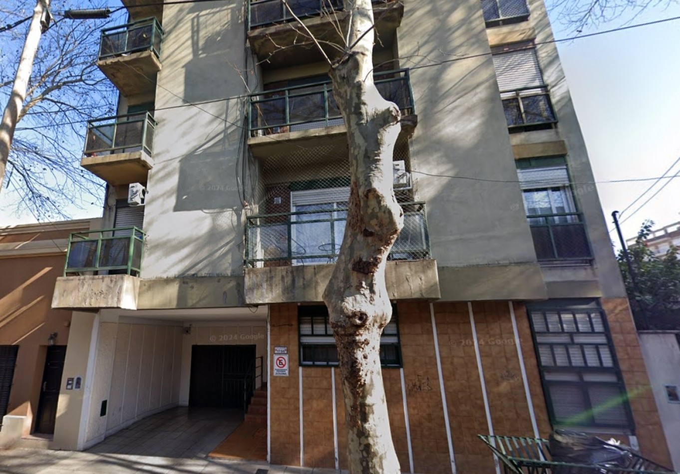 Departamento monoambiente con cocina independiente en venta - San Martin