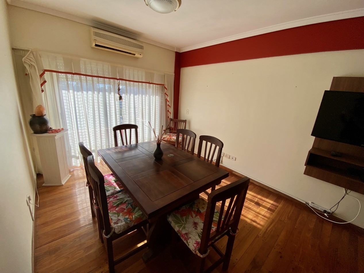 Amplio 3 Ambientes amoblado + COCHERA  - Centro San Martin. 