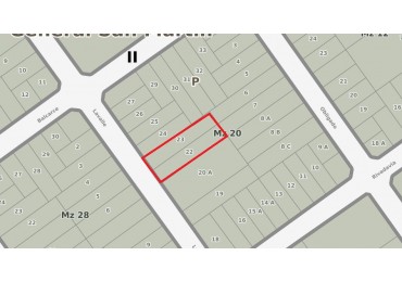 Lote en venta - Villa Maipu