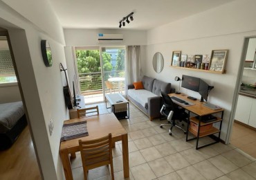 Departamento 2 ambientes con cochera cubierta