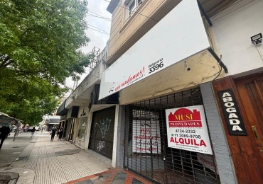 Excelente local comercial en alquiler a metros peatonal Belgrano - CENTRO DE SAN MARTIN